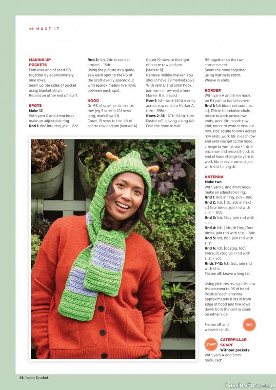 Вязаные проекты крючком в журнале &laquo;Inside Crochet №189 2026&raquo;