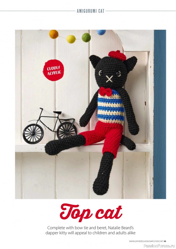 Вязаные проекты крючком в журнале «Simply Crochet №165 2025»