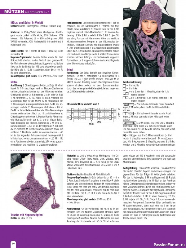 Вязаные проекты спицами в журнале «Hundert Seiten voller Ideen №4 2025»