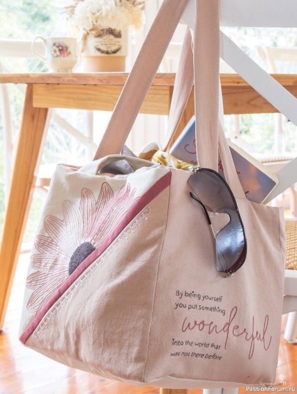 Коллекция проектов для рукодельниц в журнале «Australian Homespun №228 2025»