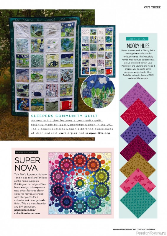 Коллекция проектов для рукодельниц в журнале «Love Patchwork & Quilting №154 2025»