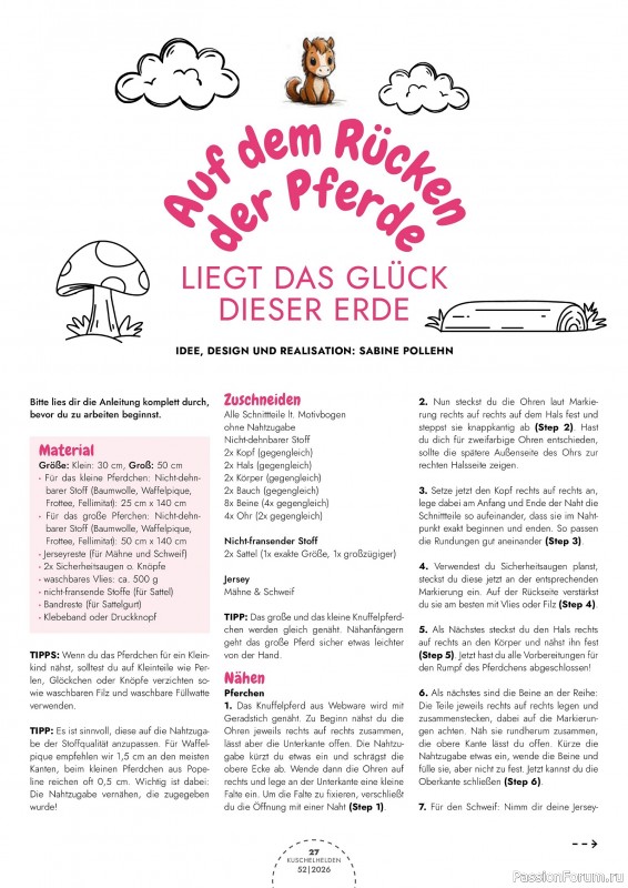 Коллекция проектов для рукодельниц в журнале &laquo;Patchwork Spezial №52 2025&raquo;