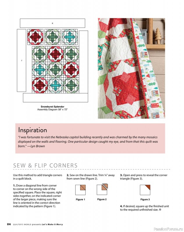 Коллекция проектов для рукодельниц в журнале «Quilter’s World Specials: Let's Make It Merry 2026»