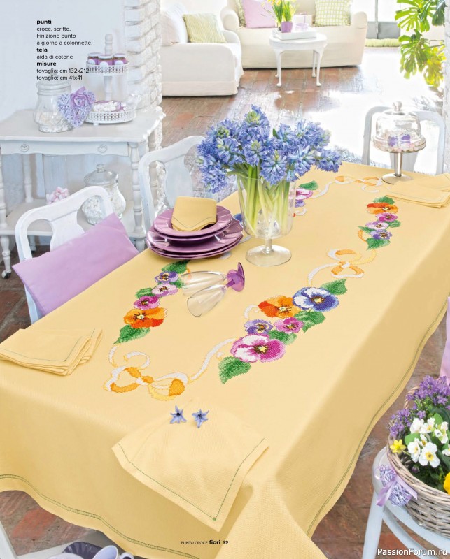 Коллекция вышивки в журнале &laquo;A Punto Croce - Marzo 2026&raquo;