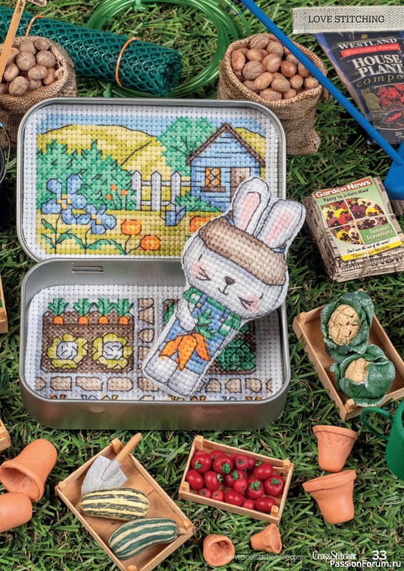 Коллекция вышивки в журнале «CrossStitcher №409 2024»