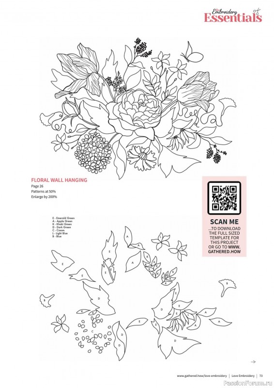 Коллекция вышивки в журнале «Love Embroidery №70 2025»