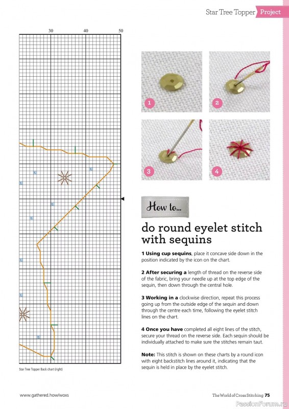Коллекция вышивки в журнале «The World of Cross Stitching №339 2023»