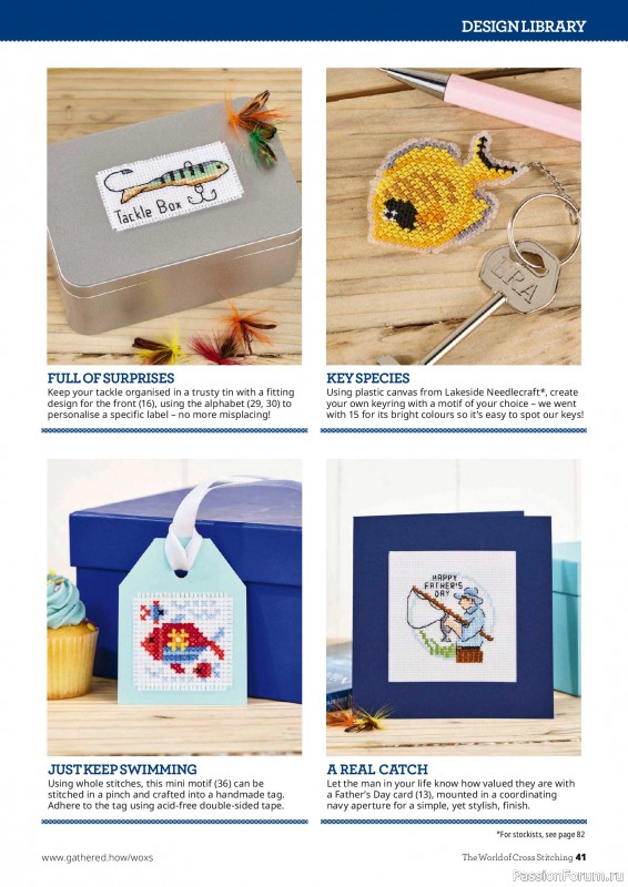 Коллекция вышивки в журнале &laquo;The World of Cross Stitching №372 2026&raquo;