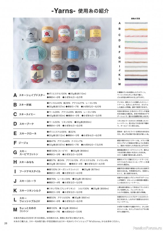 Вязаные модели в журнале «Knitting Style - 2026 Spring/Summer»