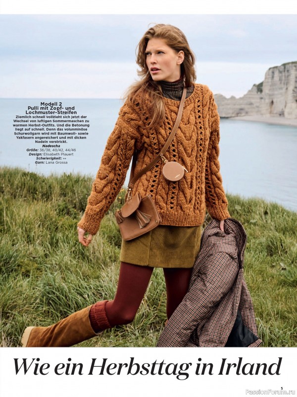 Вязаные модели в журнале «Maschentrends №3 2025»