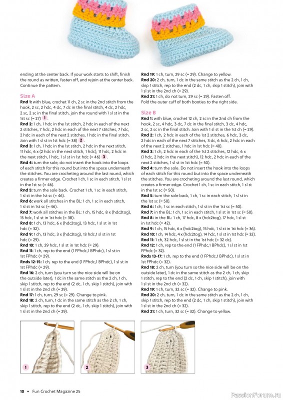 Вязаные проекты крючком в журнале «Fun Crochet Magazine №25 2025»