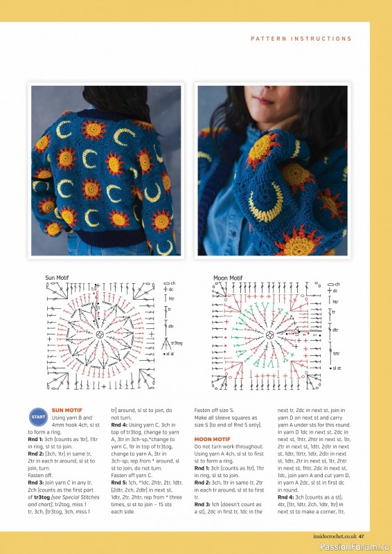 Вязаные проекты крючком в журнале «Inside Crochet №183 2025»