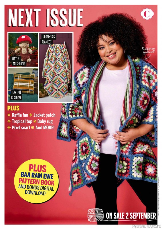 Вязаные проекты крючком в журнале «Simply Crochet №165 2025»