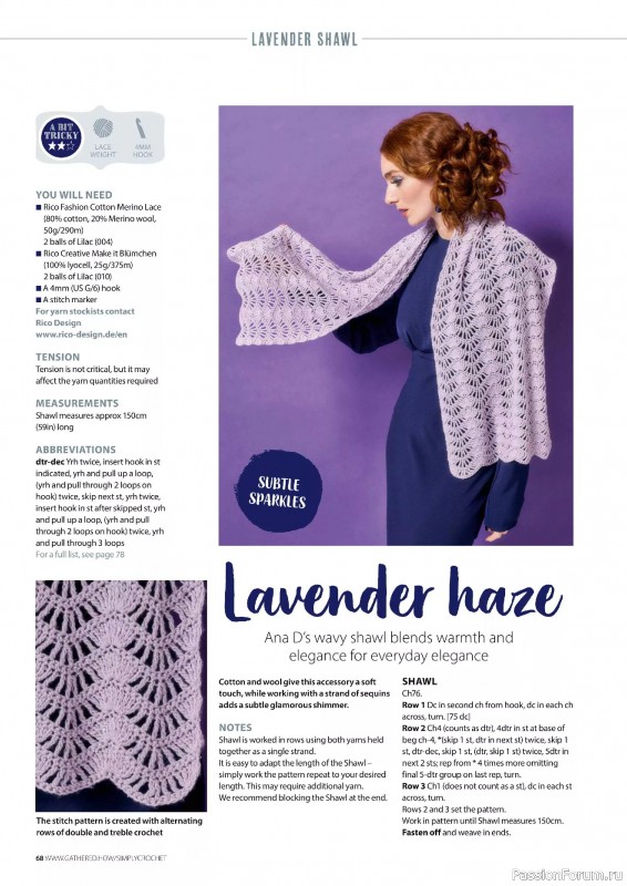 Вязаные проекты крючком в журнале «Simply Crochet №169 2025»