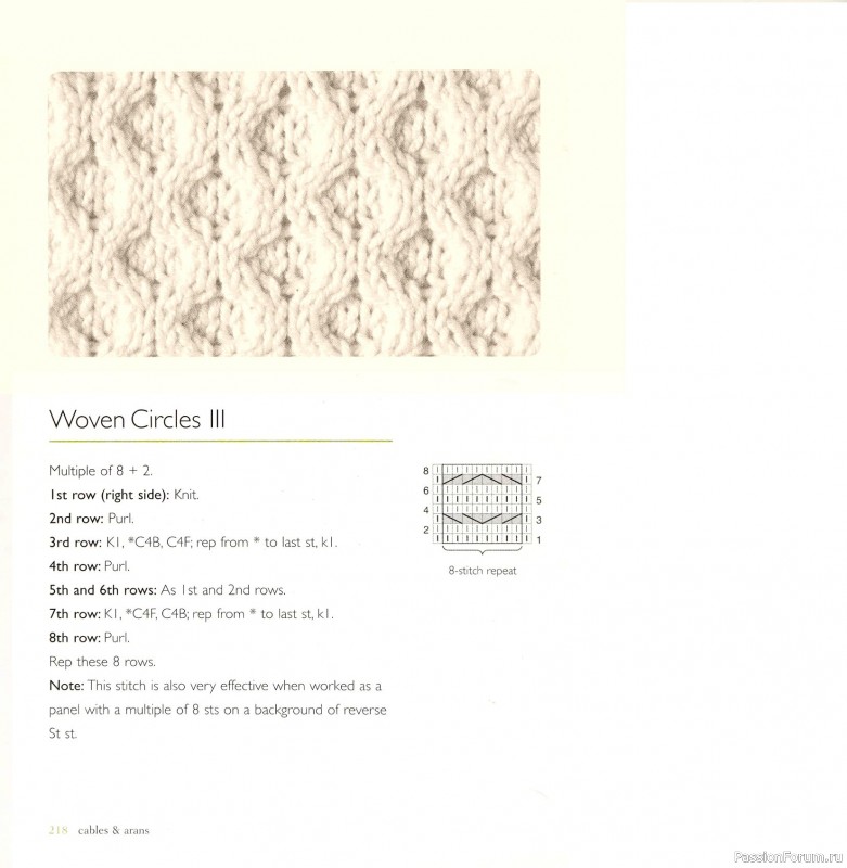 Вязаные проекты в книге «Cables & Aran Stitches-250 to Knit». Продолжение