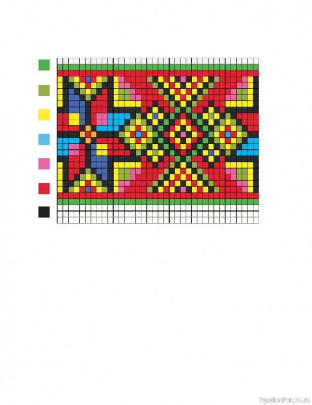 Вязаные проекты в книге &laquo;Вышиваем крестом скатерти, салфетки, рушники&raquo;. Часть 2