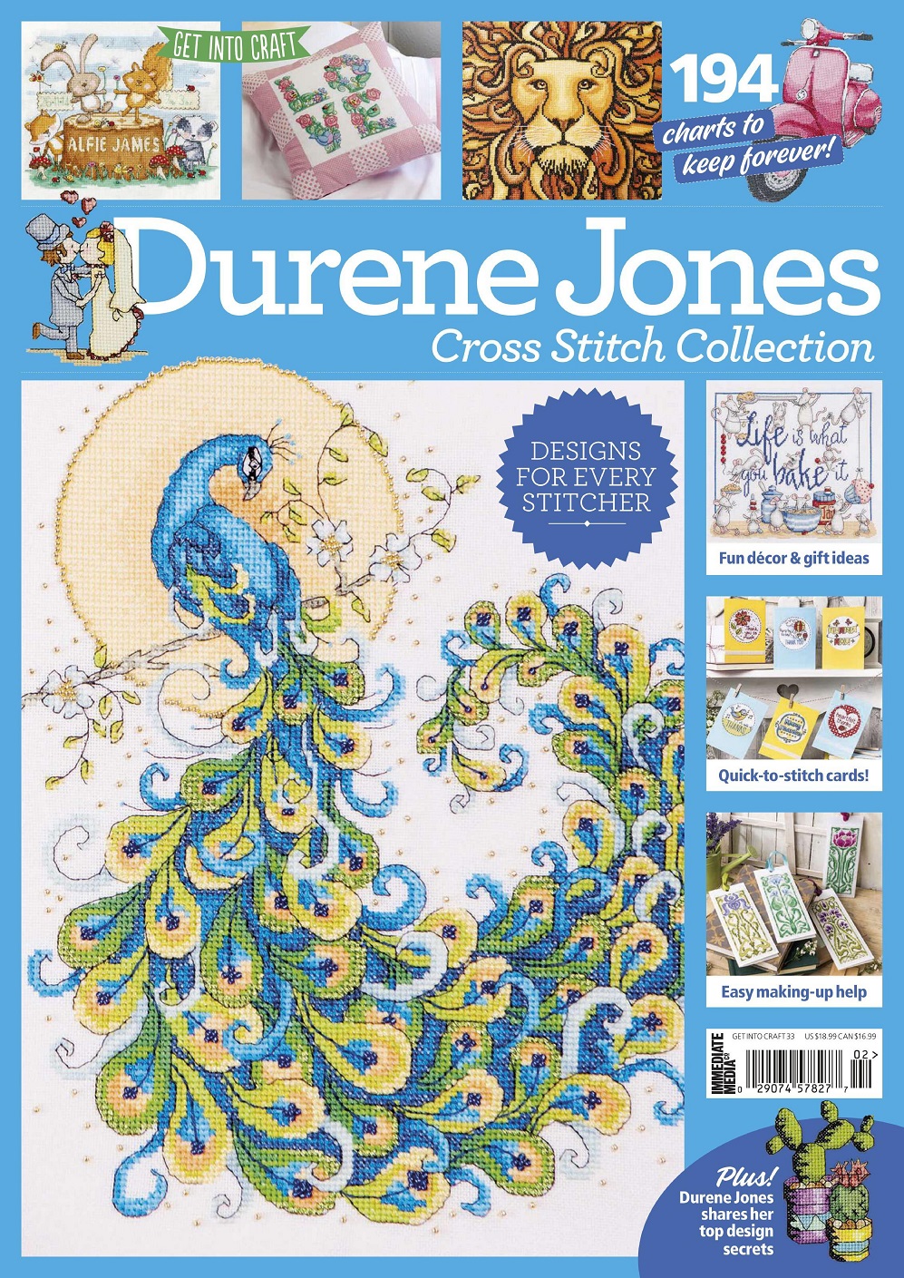 Журнал "Cross Stitch Collection" - Durene Jones 2021