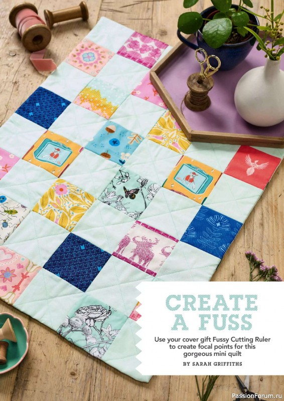 Коллекция проектов для рукодельниц в журнале «Love Patchwork & Quilting №149 2025»