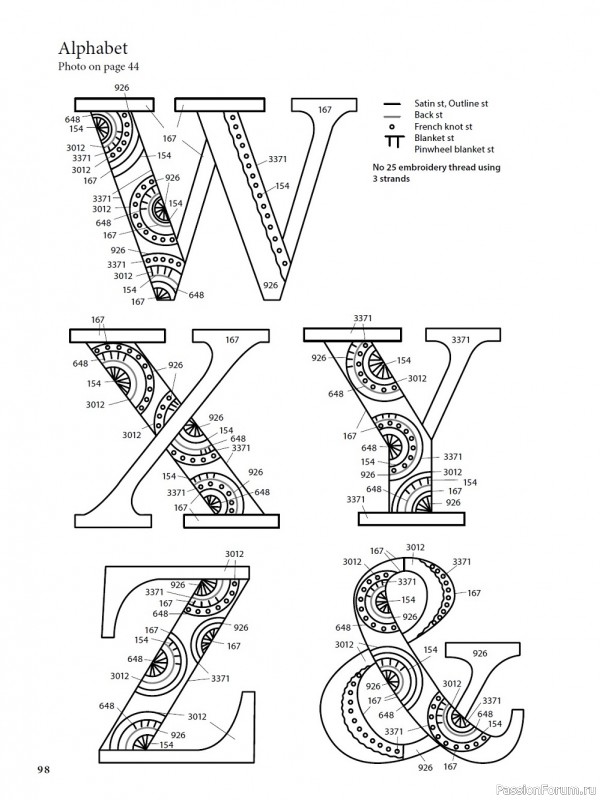 Коллекция вышивки в книге «Modern Japanese Embroidery Stitches»