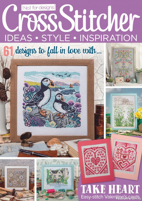 Коллекция вышивки в журнале «CrossStitcher №431 2026»