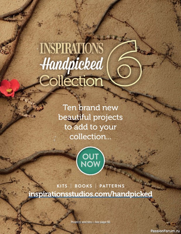 Коллекция вышивки в журнале &laquo;Inspirations №130 2026&raquo;