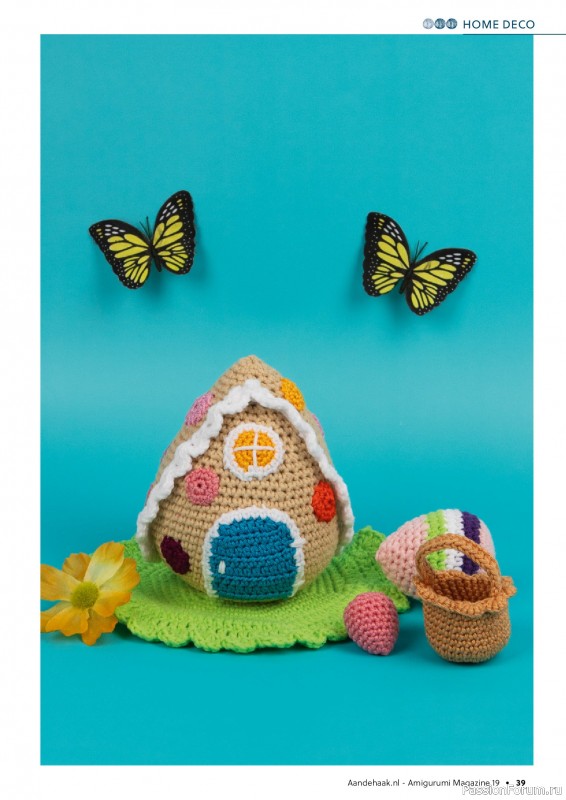 Вязаные проекты крючком в журнале «Amigurumi Magazine №19 2024»