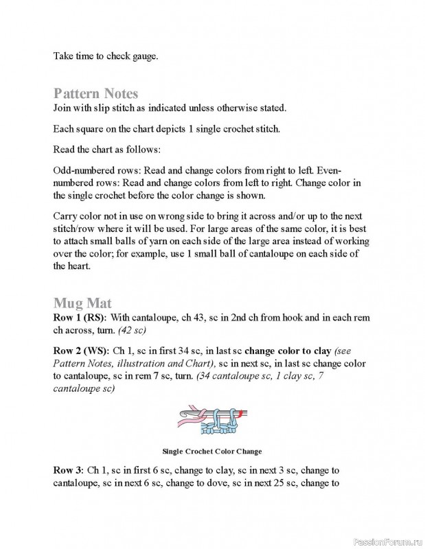 Вязаные проекты крючком в журнале «Pet Mug Mats»