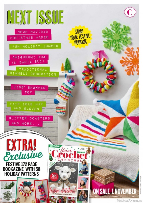 Вязаные проекты крючком в журнале «Simply Crochet №128 2022»