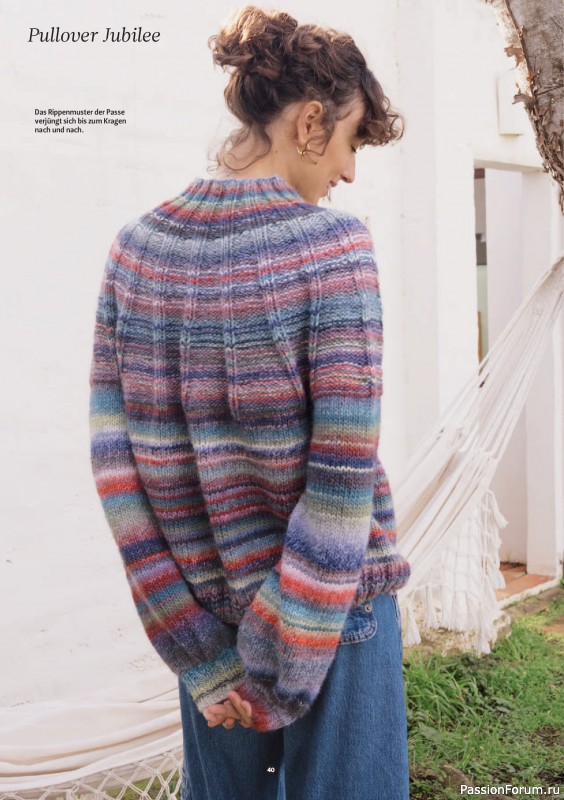 Вязаные проекты спицами в журнале &laquo;The Knitter №80 2026 Germany&raquo;