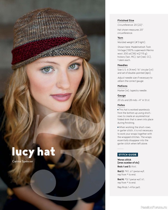 Вязаные проекты в книге &laquo;100 Knits: Interweave's Ultimate Pattern Collection&raquo;. Часть 1