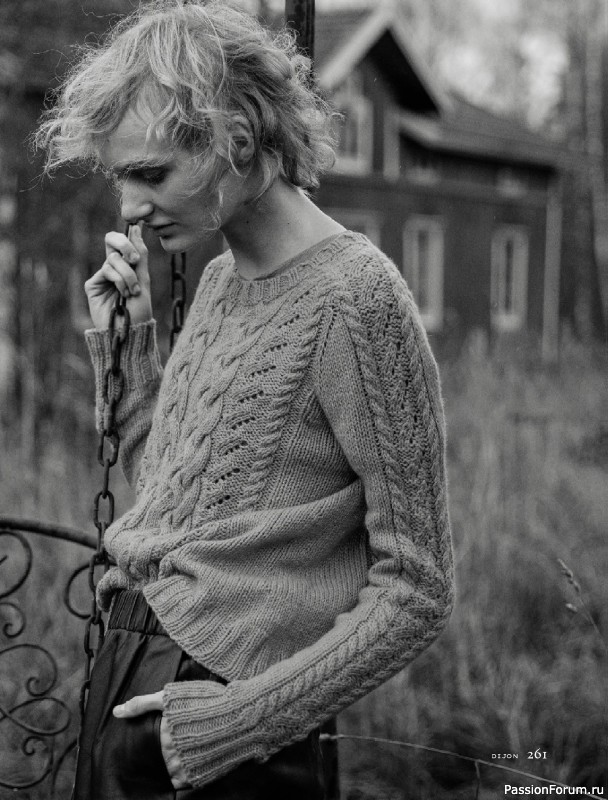 Вязаные проекты в книге «Contrasts Textured Knitting». Продолжение