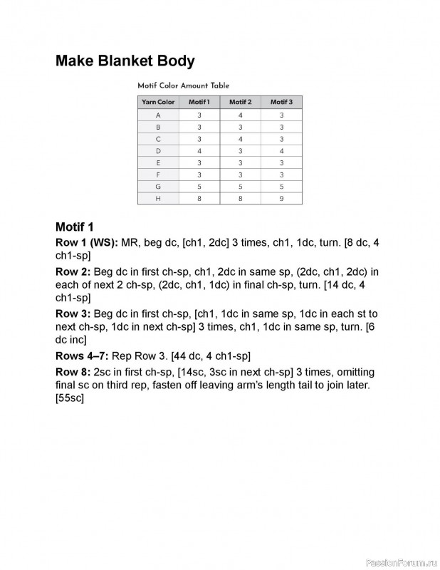 Вязаные проекты в книге «Crochet Modular Blankets»