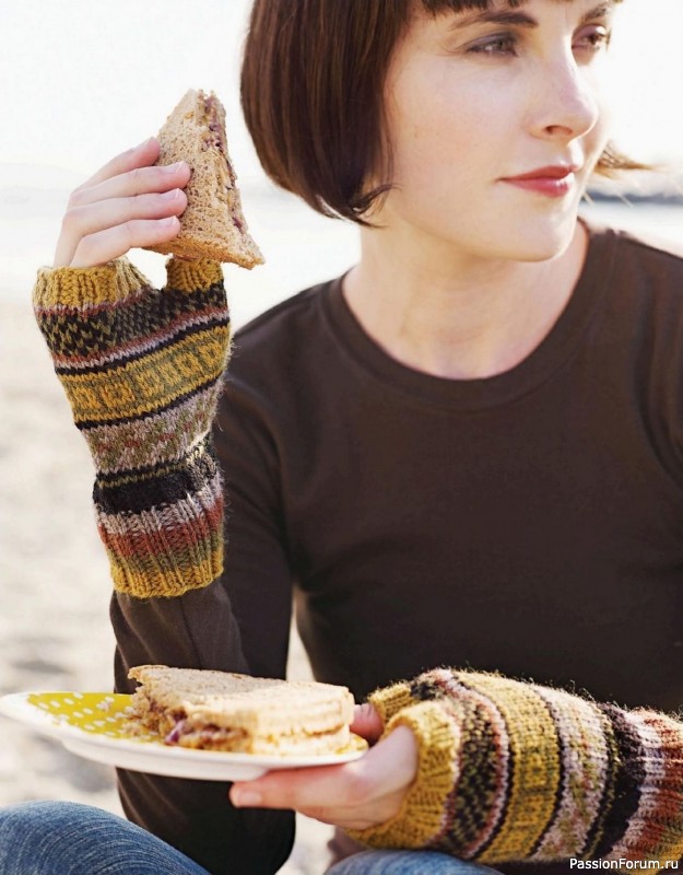 Вязаные проекты в книге «Fearless Fair Isle Knitting»