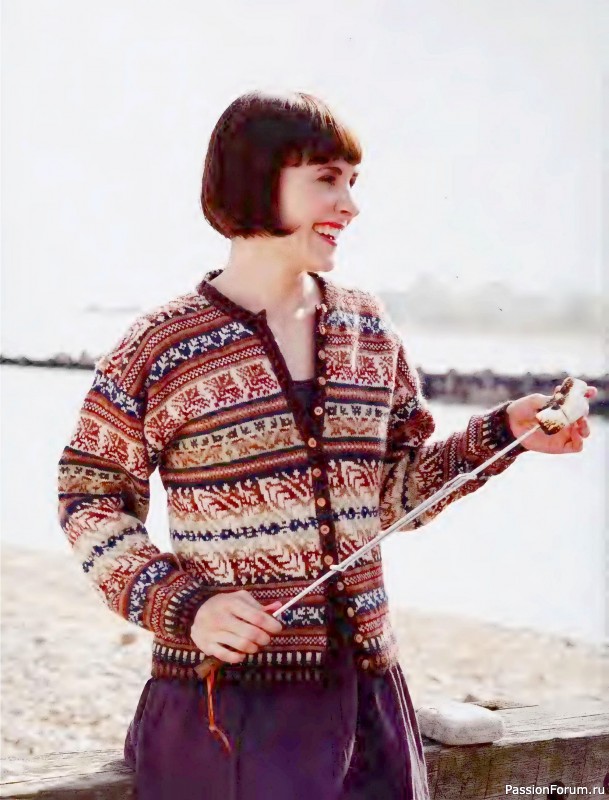 Вязаные проекты в книге «Fearless Fair Isle Knitting»