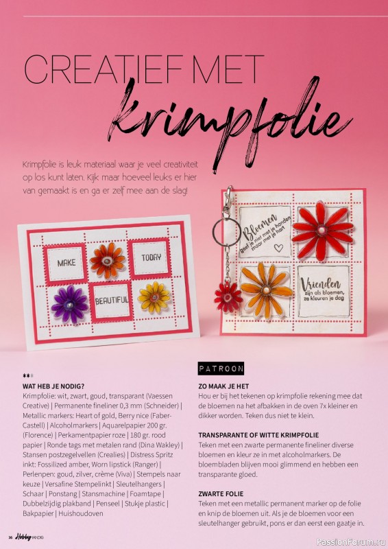 Коллекция проектов для рукодельниц в журнале &laquo;HobbyHandig №258 2026&raquo;