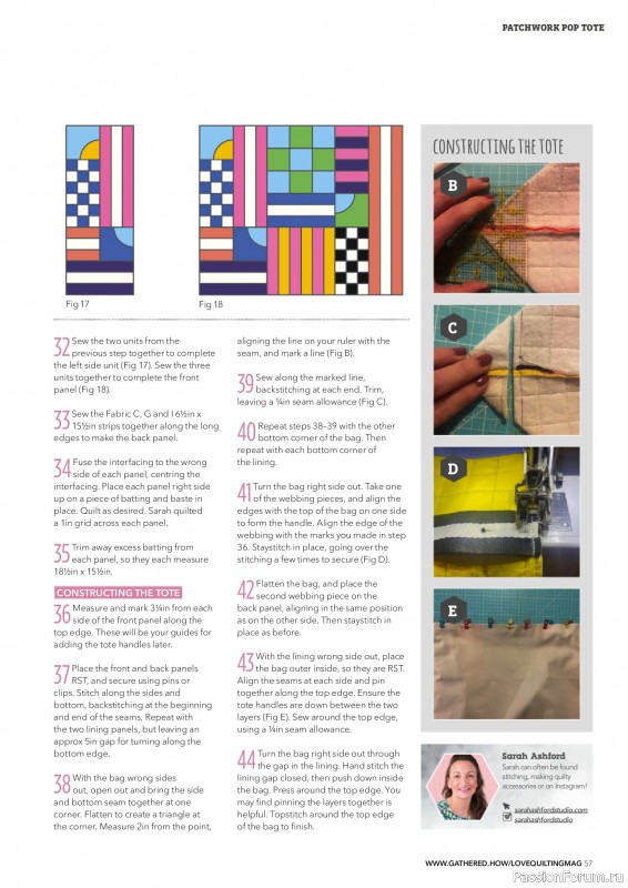 Коллекция проектов для рукодельниц в журнале «Love Patchwork & Quilting №165 2026»