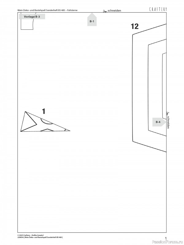 Коллекция проектов для рукодельниц в журнале «Mein Deko und Bastelspaß BS485 2025»