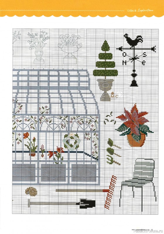 Коллекция вышивки в журнале &laquo;Creation Point de Croix №116 2026&raquo;