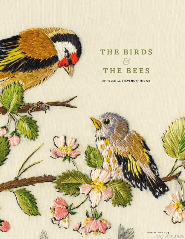 Коллекция вышивки в журнале &laquo;Inspirations №129 2026&raquo;