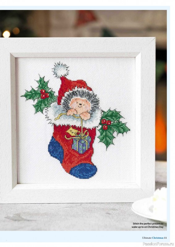 Коллекция вышивки в журнале «Ultimate CrossStitch – Christmas 2026»