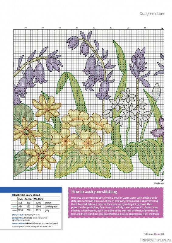 Коллекция вышивки в журнале &laquo;Ultimate CrossStitch &ndash; Home 2026&raquo;