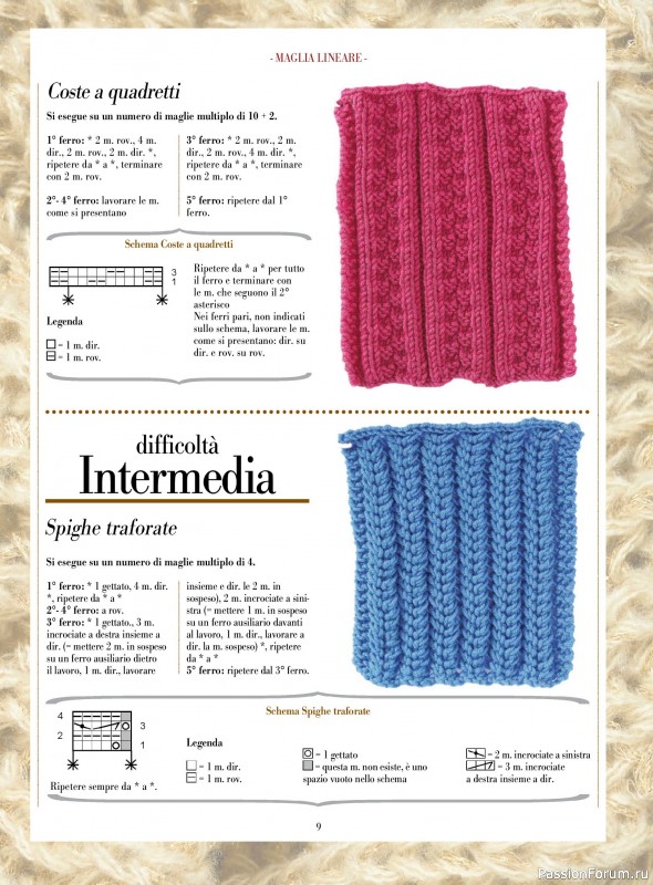 Вязаные модели в журнале &laquo;Piu Maglia №51 2025&raquo;