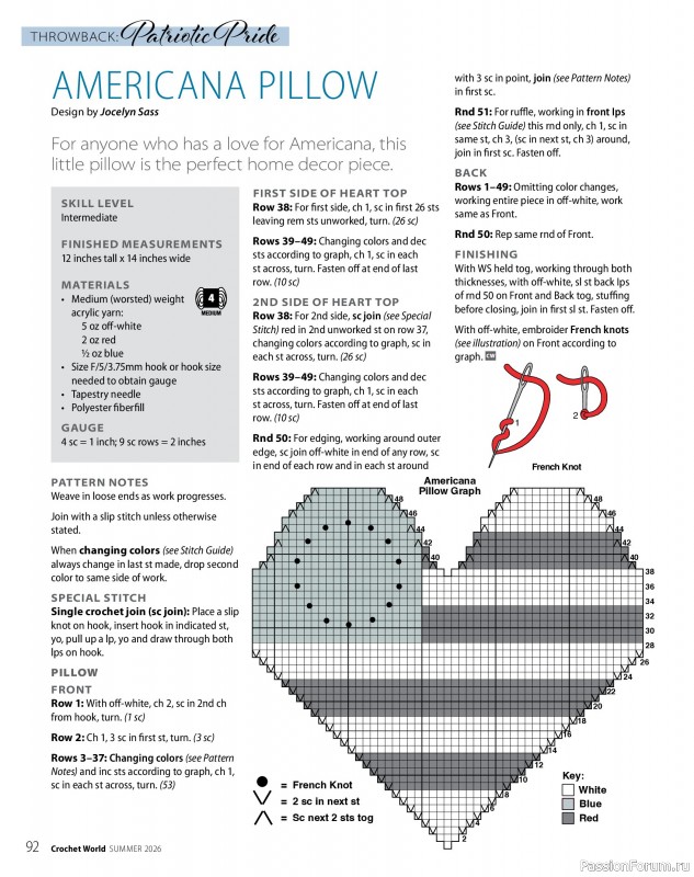 Вязаные проекты крючком в журнале &laquo;Crochet World - Summer 2026&raquo;