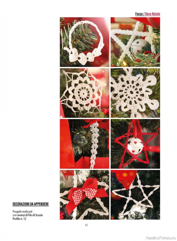 Вязаные проекты крючком в журнале «L'uncinetto di Gio №52 2025»