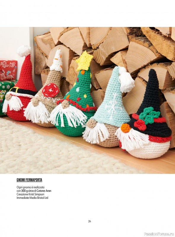 Вязаные проекты крючком в журнале «L'uncinetto di Gio №52 2025»