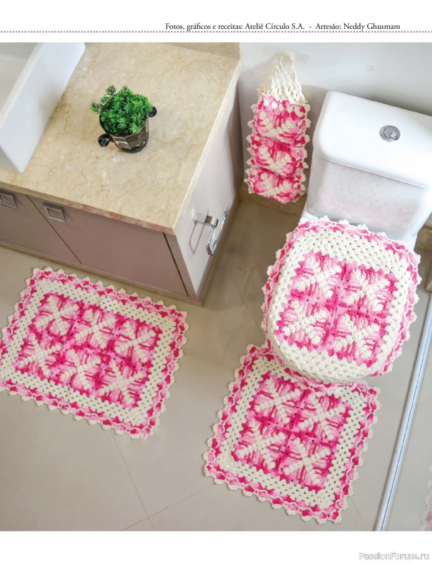 Вязаные проекты крючком в журнале &laquo;Mega artesanato Ed.133 Croche - Marco 2026&raquo;