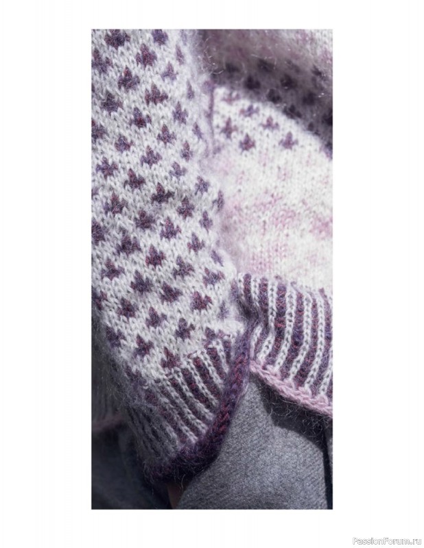 Вязаные проекты в книге «Fair Isle Fashion Knits»