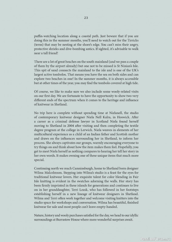 Вязаные проекты в книге «Grand Shetland Adventure Knits». Часть 1.
