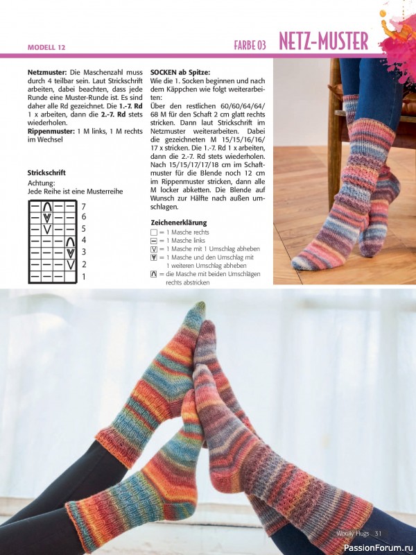 Вязаные проекты в журнале &laquo;Woolly Hugs Maschenwelt №4 2026&raquo;