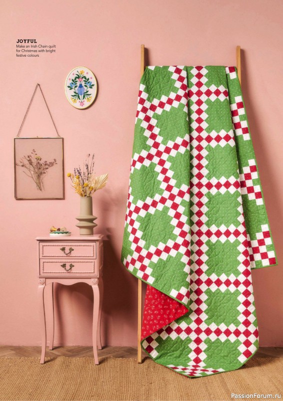 Коллекция проектов для рукодельниц в журнале «Love Patchwork & Quilting №155 2025»